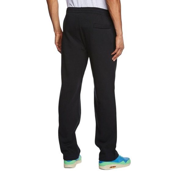 Nike Air Men's 2 PC AOP Sweatsuit Maroon Red Swoosh Logos Fleece Tracksuit Set - Picture 8 of 13